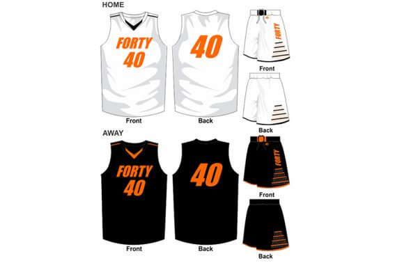 white uniform with black alternate