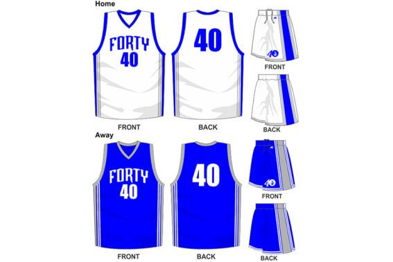 white uniform and blue alternate