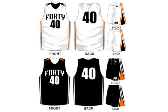 white alternate with black alternate