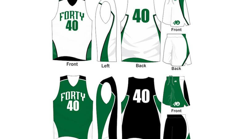 white uniform with green and black alternate