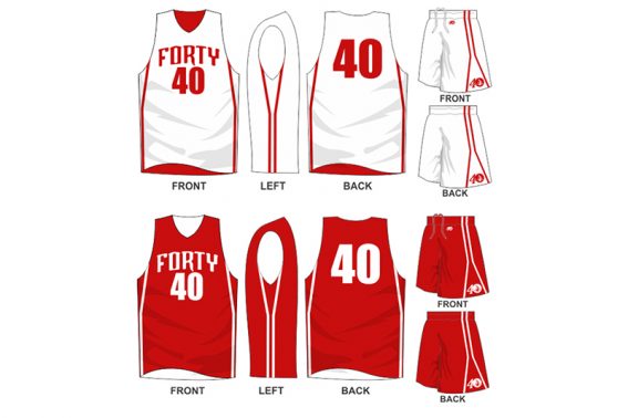 red uniform with red alternate