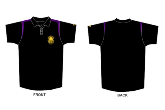 black polo illustration