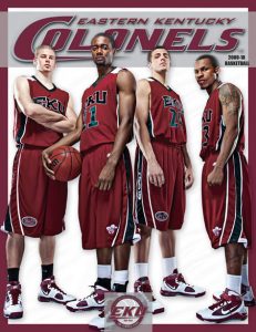 Eastern Kentucky University with brand40 uniforms
