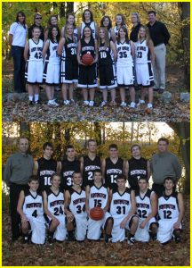 Huntington High School basketball brand40 uniforms